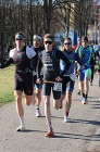 Sebastian Gaedicke als einziger Vertreter der Waiblinger Triathleten zeigte sich in starker Verfassung