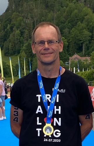 Christhard Henning gewann nach dem EM-Titel über die Mitteldistanz (Foto) die Silbermedaille bei den DM über die Olympische Distanz.