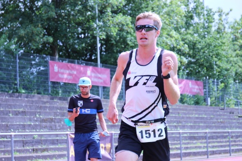 Schnellster VfL-Triathlet beim Swim&Run: Julian Großkopf