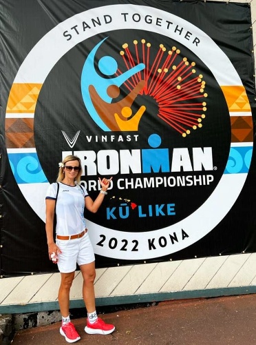 Lilly Zednikova hat erfolgreiche am Ironman auf Hawaii teilgenommen.