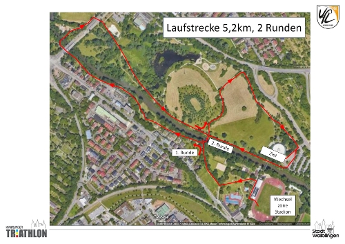Laufstrecke Volkstriathlon + Liga 5,2km - PDF