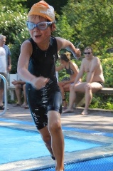 Tim beim Swim & Run in Winnenden 2016 (Foto: Yvonne Bauer)
