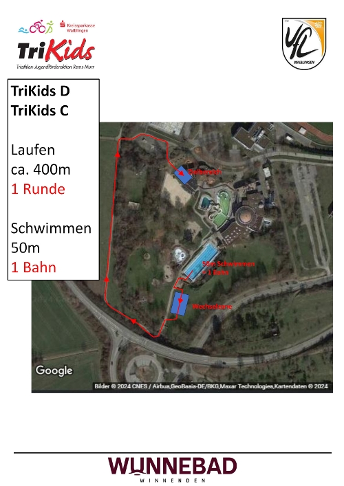 Wettkampfstrecken TriKids C + D - PDF