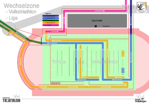 Wechselzone Volkstriathlon + Liga